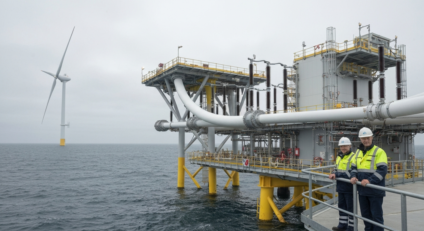 Havvindmøller kan nu tilsluttes direkte til udenlandske elnet