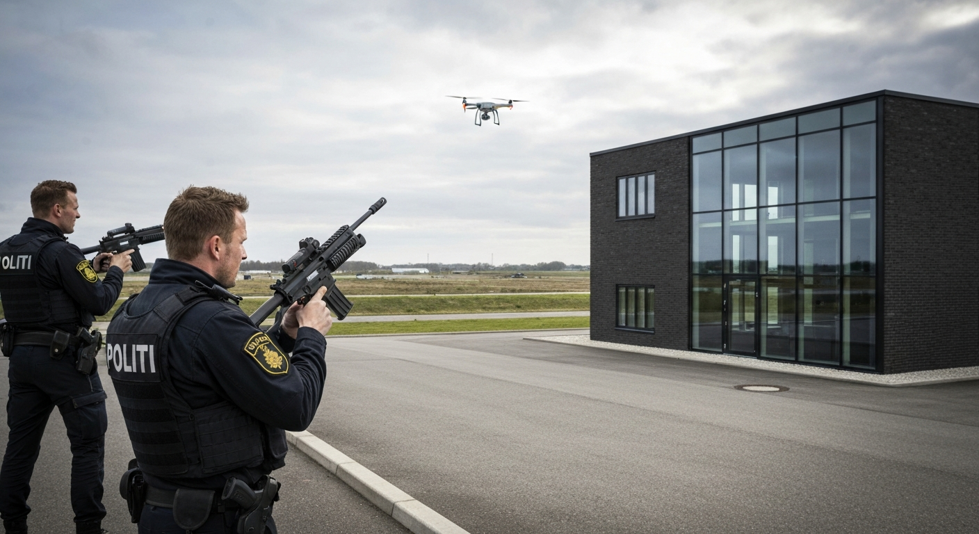 Politiet kan nu neutralisere ulovlige droner ved kritisk infrastruktur