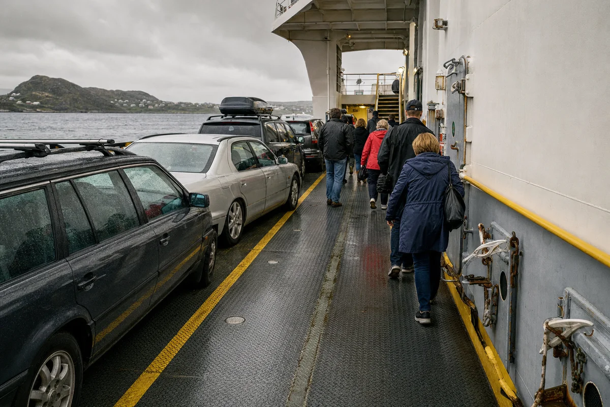 Skatterådet deler færgebilletten i momsfri passager og momspligtig bil